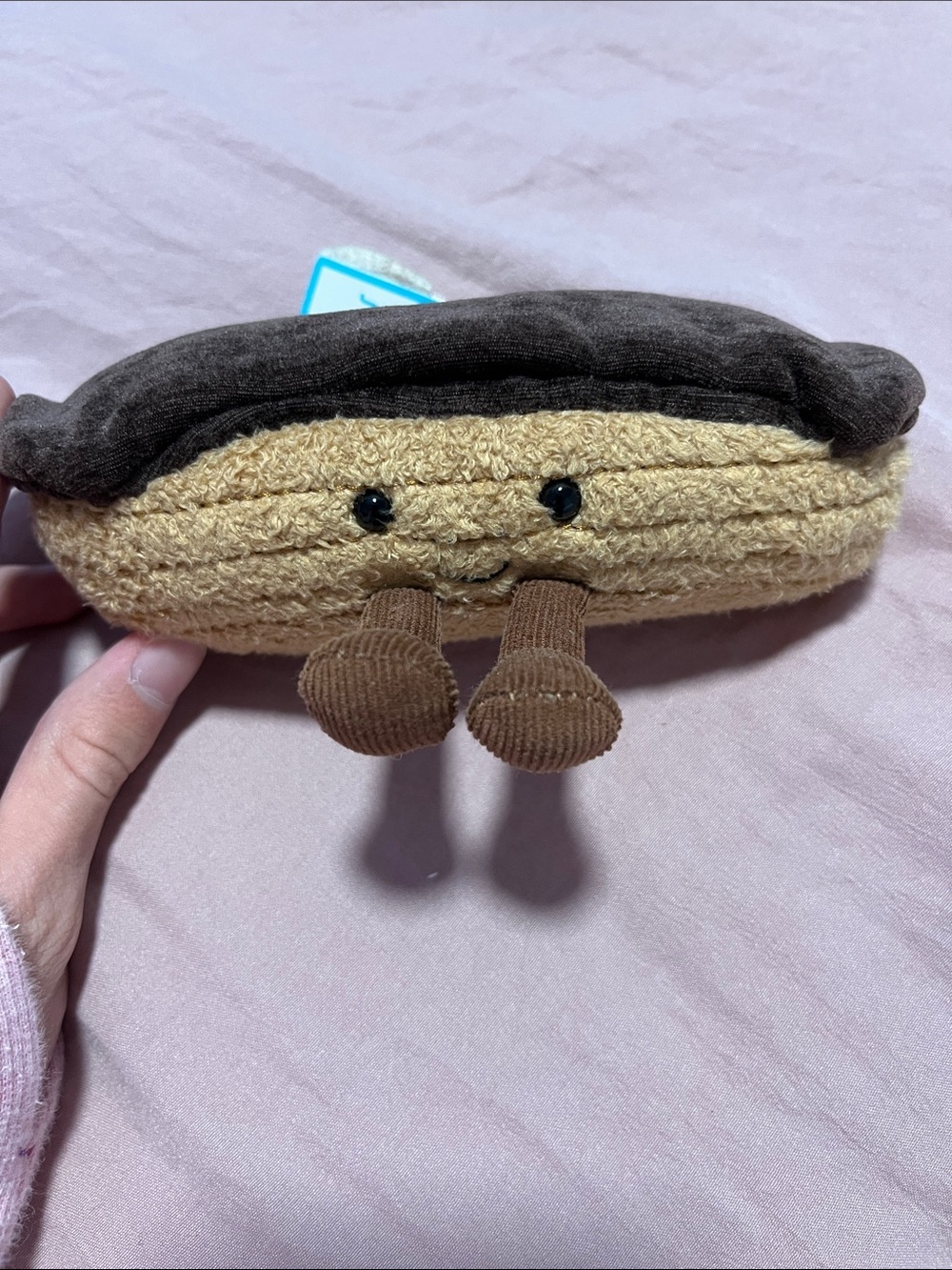 RARE Retired Jellycat Amuseables Étienne Éclair Plush Toy